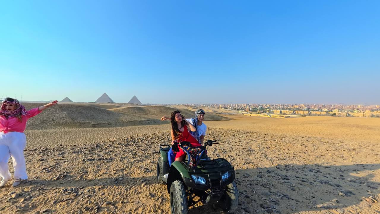 Quad Bike at Giza Pyramids