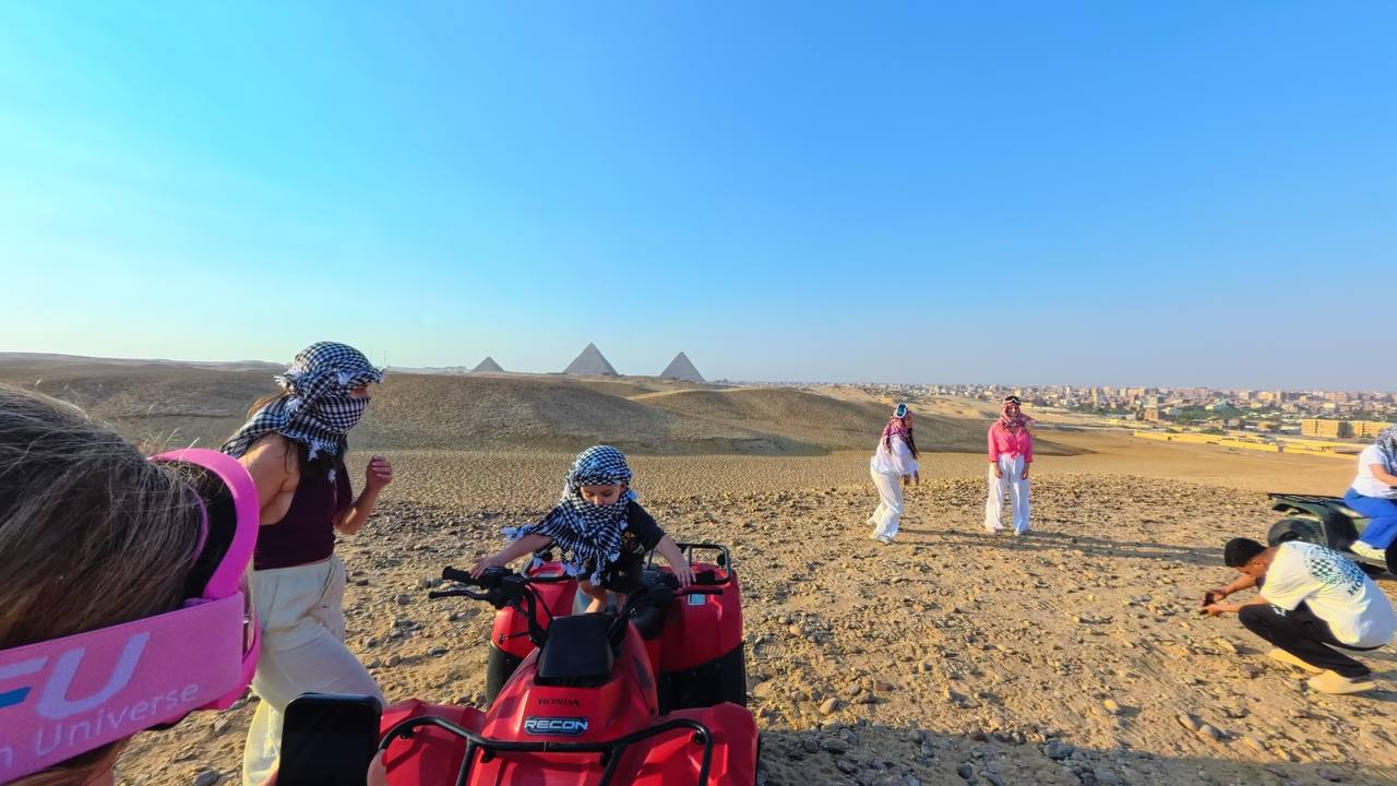 Quad Bike at Giza Pyramids