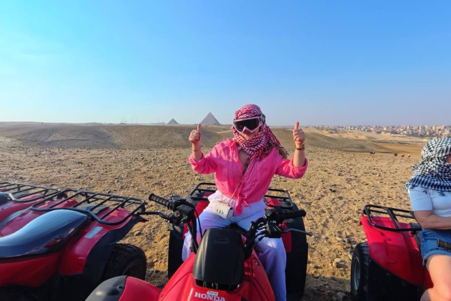 Quad Bike at Giza Pyramids