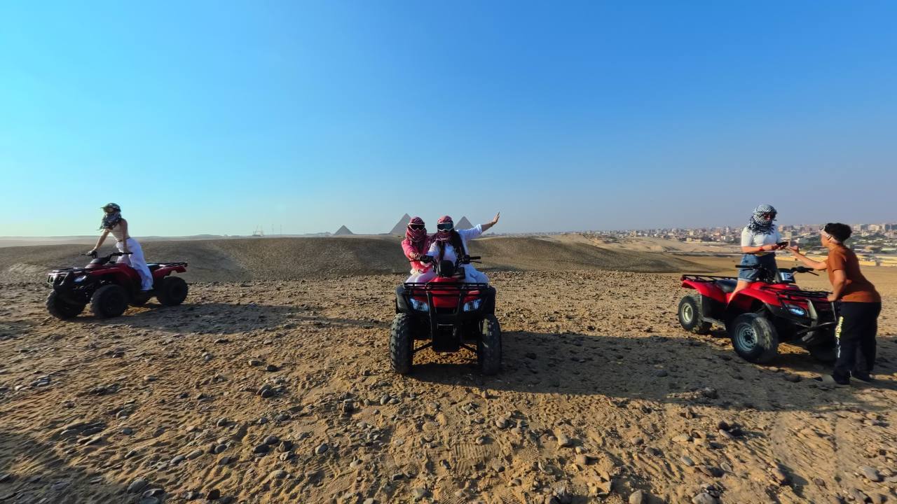 Quad Bike at Giza Pyramids