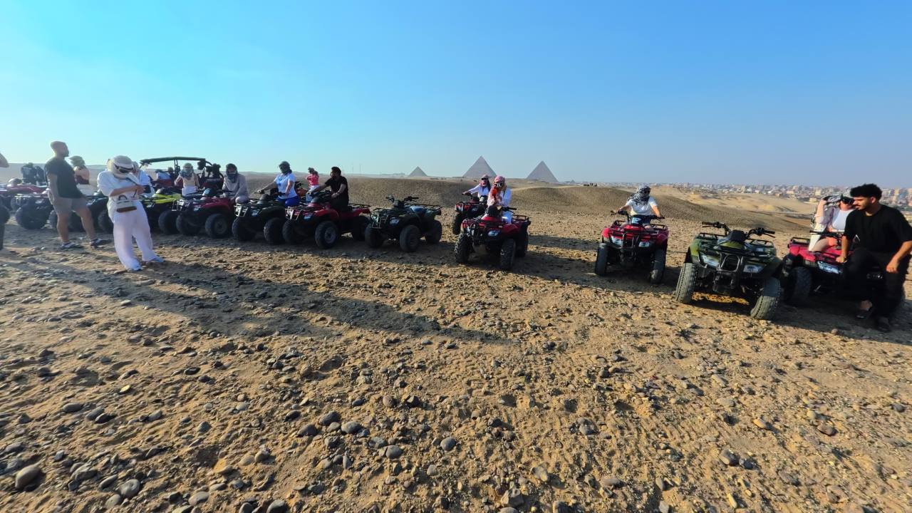 Quad Bike at Giza Pyramids