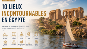 10 lieux incontournables à visiter en Égypte