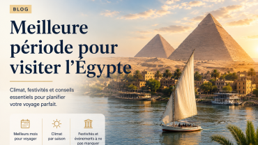 Meilleure période pour visiter l’Égypte
