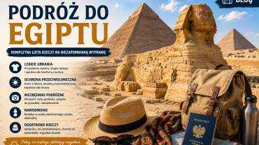 Co spakować na podróż do Egiptu?