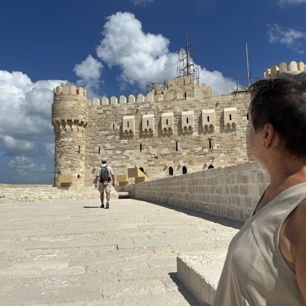 "Alexandria Egypt tourism featuring the Corniche, Qaitbay Citadel, and Bibliotheca Alexandrina"